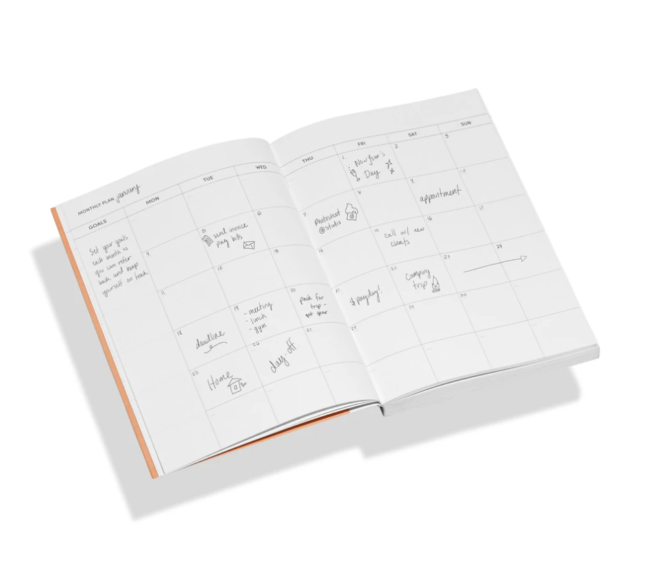 Concept Planner In Peach